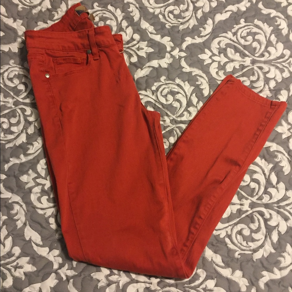 Paige burnt orange jegging